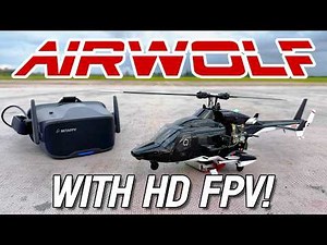 Eachine E188 Airwolf RC Heli w/$36 HD FPV! - Review & Flights ♥️