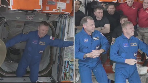 SpaceX rescue capsule docks at ISS