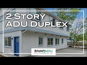 Building a Two-Story Duplex ADU - The Future of Affordable Housing