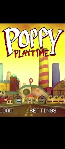 poppy playtime main menu☠️