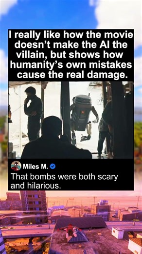 The Creator - Bomb Robot scene