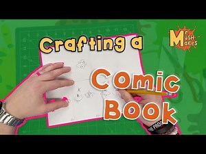 Craft Your Own Comic Book 📖🖍️ | DIY Fun with Mr. Mush