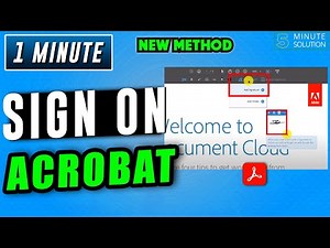 Signing PDFs in Adobe Acrobat | How to sign on adobe acrobat 2025
