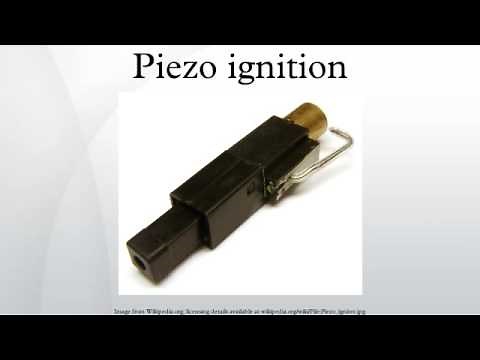 Piezo ignition