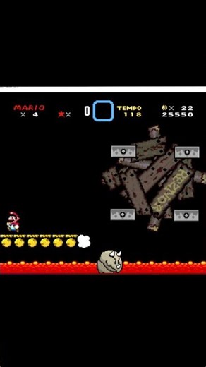 passando fácil Reznor #supermarioworld #supermario
