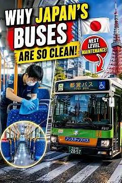 Why Japan’s Buses Are So Incredibly Clean and Safe
