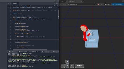 Build a Robot in Simulation Series 1 - Furuta Pendulum