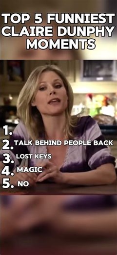 Top 5 Funniest Claire Dunphy Moments #modernfamily #claire #funny #shorts