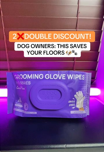Every dog owner knows the moment… They run inside after a walk with dirty paws and head straight across the house. These HICC Pet Glove Wipes make it easy to wipe paws and fur before the mess spreads. Quick wipe. Problem solved.