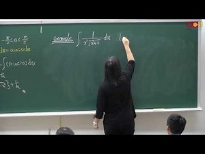 Lec21 微積分甲(一)-109學年度 Chapter 5 Techniques of Integrals (4/6)