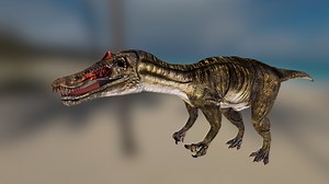 Baryonyx WIP 3 - 3D model by DANNYB0B