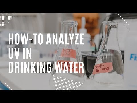 How-to analyze UV absorbance and transmittance in a drinking water sample