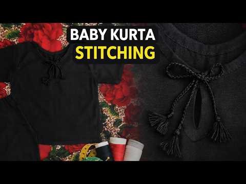 Easy Baby Kurta Stitching Tutorial | Step by Step for Beginners by Alhayat Collection