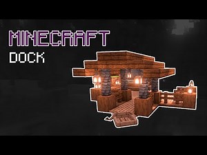 How To Build Dock | Minecraft Build Ideas