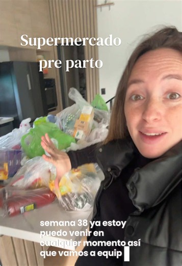 Supermercado pre parto: qué comprar antes del parto