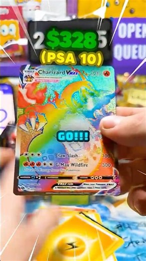 RAINBOW RARE CHARIZARD VMAX! 🌈🔥
