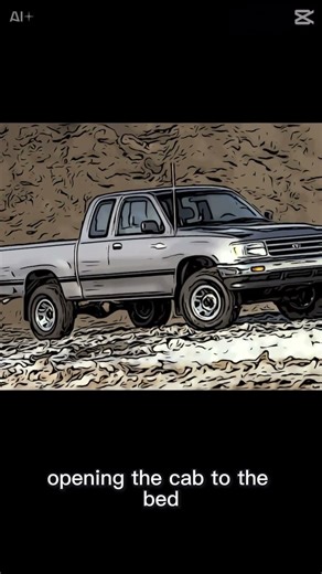 The Rolling Window Marvel: The Truck With a Back Window That Rolled Down (Toyota T100) 🛻⬇️