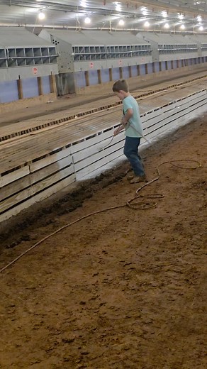 Had big help on farm today. Parker did awsome job painting. He painted entire house of slats fronts. | Harris Creek Farms