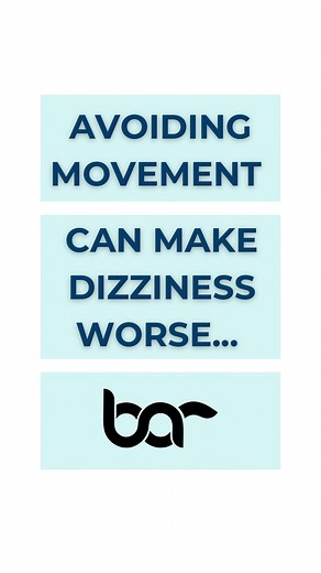 When you’re dizzy, avoiding movement feels like the safest choice. But for PPPD or other forms of chronic dizziness, that avoidance can accidentally teach your brain that movement is dangerous, keeping the “protective mode” switched on. To break this cycle, your brain needs to be retrained that movement is safe again. Little movements that don’t spike symptoms keep sending that safety message! Start with gentle, low-threat motion: • What movements feel okay if you do them smaller or slower? • Ho