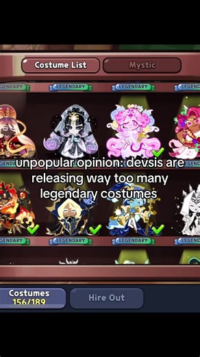 They are becoming more harder to get, especially with the fact that we get atleast a duo costume like every 3 months 😭 they need to add a pity system or more ways to get cubes #fyp #crk #cookierunkingdom #xyzabc #cookierun