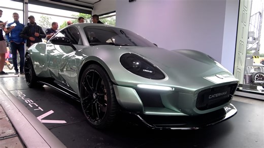 Caterham Project V design interview at Goodwood