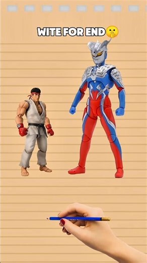 Ultraman vs Monster Drawing Challenge | Which is Your Favourite? #shorts #viral #ultraman