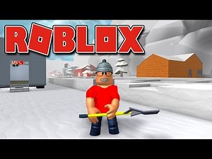 Roblox - SIMULADOR DE NEVE ATUALIZADO ( Snow Shoveling Simulator )