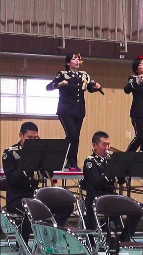中部方面音楽隊「驚愕! 伊丹の奇跡」恋するフォーチュンクッキー個人6 指揮：２等陸佐 佐藤文俊 陸上自衛隊 伊丹駐屯地７５周年記念行事 #shorts