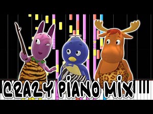 Crazy Piano Mix! INTO THE THICK OF IT! [The Backyardigans]