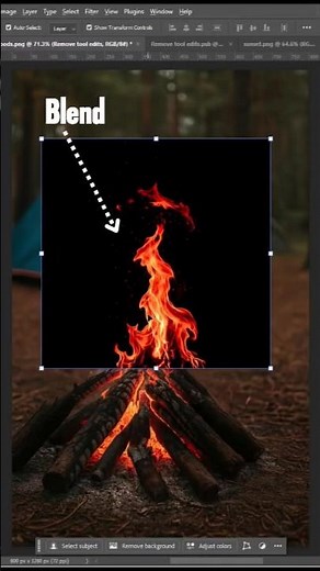 Adobe Photoshop 2025 – Blend Mode Shortcuts Trick 🔥 | Remove White & Black Backgrounds Fast
