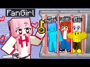 Encerrados por una FAN LOCA en Minecraft!