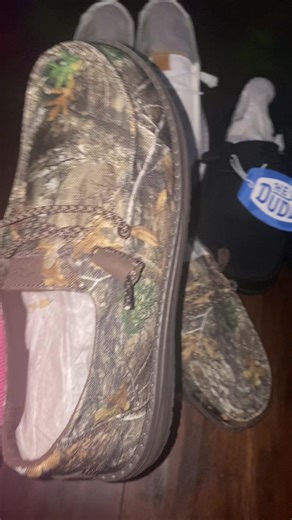 I’m Obsessed With This Pair😍#recommendations #heydudeshoes #sliponshoes #camo #fyp