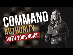 How to Command Authority with Your Voice