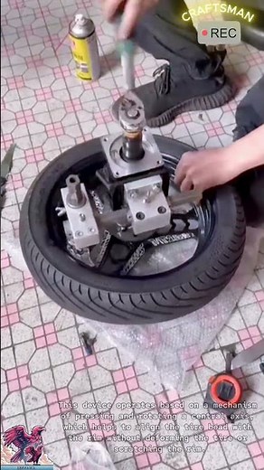 Fast Tire Mounting Tool for Rims