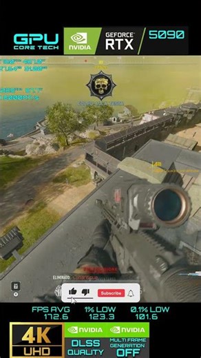 Call of Duty : Warzone | RTX 5090 32GB (4K UHD Max settings MFG OFF / DLSS Quality)