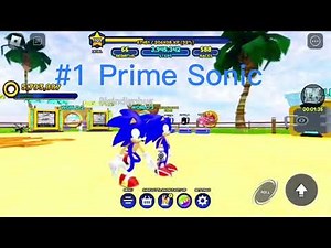 All sonic prime characters in Sonic speed simulator |Roblox|