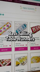 A Table Runner for every occasion… Our customers can’t get enough! | Designs by JuJu