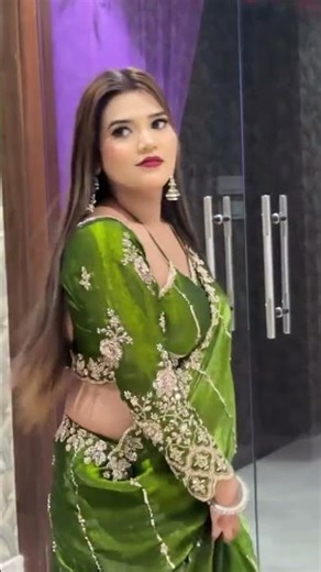designer party wear green colour saree | Rohit fashion club