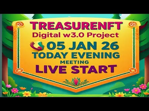 LIVE: TREASURE NFT MEETING | LATEST UPDATES AND INFORMATION | WITHDRAWAL UPDATE TODAY