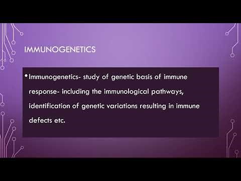 Immunogenetics: HLA and association with diseases