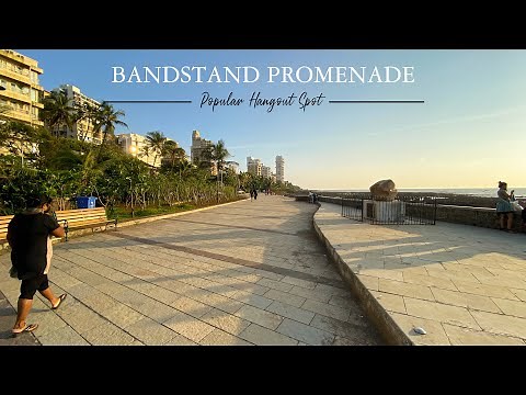 Bandstand Promenade - 4K | Popular Hangout Spot in Bandra | Mumbai