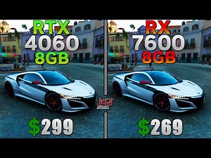 RTX 4060 vs RX 7600 Tested in 15 games