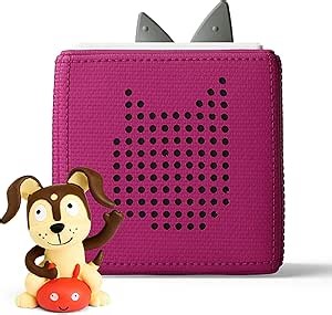 Toniebox 1 Audio Player Starter Set with Playtime Puppy - Listen, Learn, and Play with One Huggable Little Box - Purple