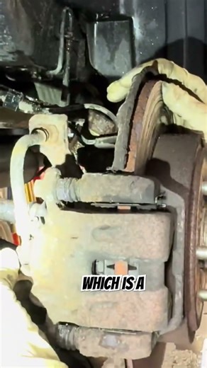 REPLACING REAR BRAKE CALIPER HONDA RIDGELINE #shorts