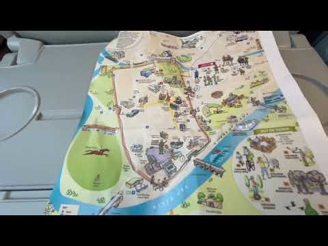 Chester Tourist Map - Onboard the train
