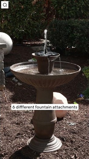 Solar LED Illuminated 6-in-1 Fountain 🚨 Today’s Special Value