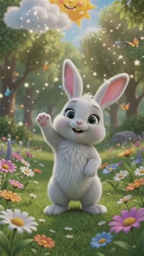 Little Bunny Hop Hop Hop! 🐰 | Cute Bunny Song for Kids