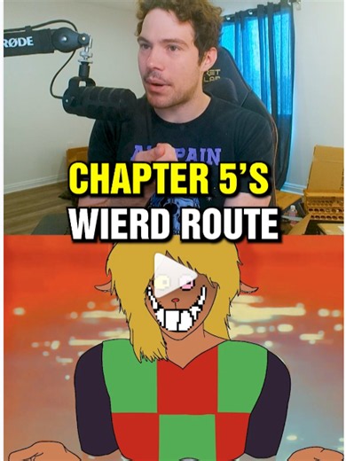 Deltarune Chapter 5 The Weird Route Is Messed Up Deltarune Chapter 5’s Weird Route takes a chilling turn. Taking absolute control of the Soul alters Kris and Noelle’s fate at the lake, breaking the game to trigger the hidden