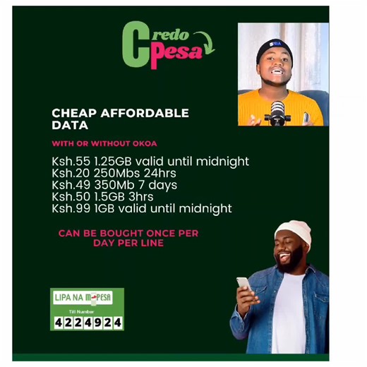 CredoPesa-Infinity Airtime ♾️ on TikTok