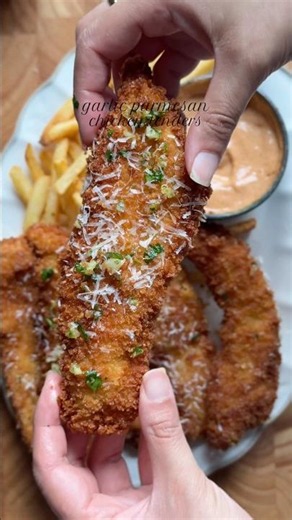 Garlic Parmesan chicken tenders